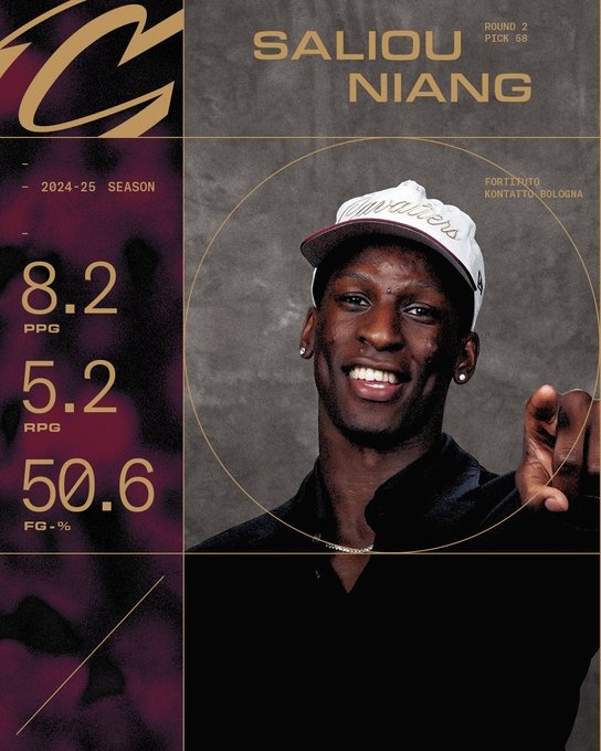 星空体育登录入口-欧洲记者盛赞意大利前锋尼昂：骑士队58号签选中瑰宝，本届选秀超值之选